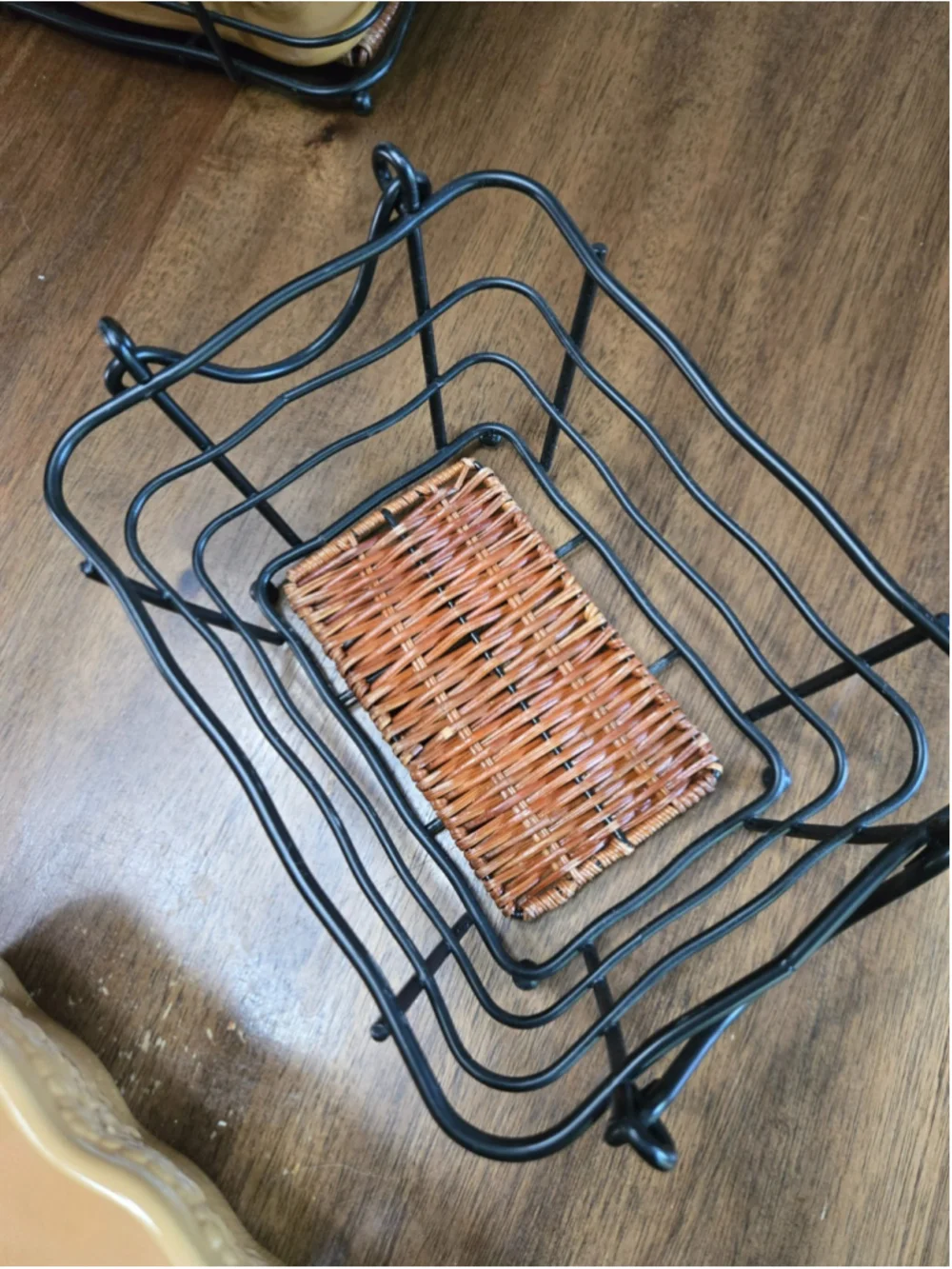 Temp-Tations by Tara 3-Piece Ceramic Bakeware Set with Wire Racks - Country Lace
